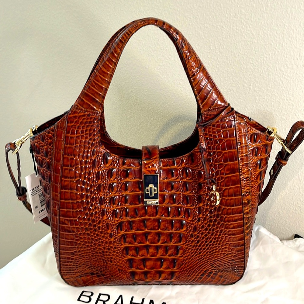 Brahmin Small Carla Pecan